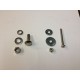 Bumper end cap mounting hardware kit, Stainless Steel
